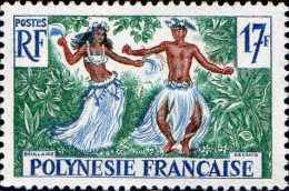 Polynésie Poste N** Yv: 10 Mi:18 Couple De Danseurs Tahitiens - Ungebraucht