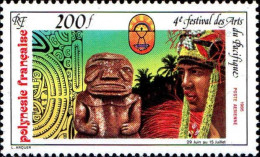 Polynésie Avion N** Yv:187 Mi:430 4.Festival Des Arts Du Pacifique - Unused Stamps