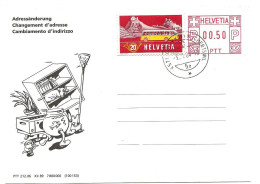 71 - 31 - Entier Postal "changement D'adresse 2004 - Stamped Stationery