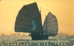 USA: Prepaid LDDS - Phonecard Exhibition Hong Kong 1995 - Autres & Non Classés