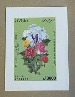 Syria 2023 MNH Block S/S Flowers - Syrien