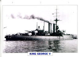 Fiche Navires De Guerre Navires De Ligne ROYAUME UNI 1935 -  KING GEORGE V - Other & Unclassified