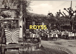 Lazio-roma-grottaferrata Ristorante La Tranquillita' Veduta Tavoli Giardino Pergolato Fontana Anni 50 60 - Otros & Sin Clasificación