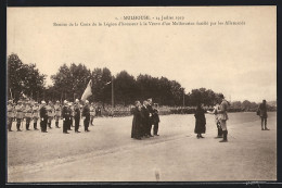 CPA Mulhouse, Remise De La Croix De La Légion D`honneur à La Veuve D`un Mulhousien Fusillé Par Les Allemands  - Mulhouse