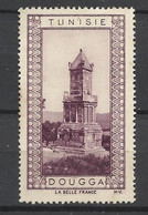 France Vignette HV Tunisie     Dougga   Type 3       Neuf ( * )       B/ TB       Voir Scans    Soldes ! ! ! - Cartas & Documentos