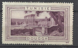 France Vignette HV Tunisie     Dougga        Neuf ( * )       B/ TB       Voir Scans    Soldes ! ! ! - Lettres & Documents