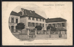 CPA Chateau-Salins, Kaiserl. Lehrerinnen-Vorseminar  - Chateau Salins