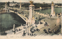 PARIS : LE PONT ALEXANDRE III - Andere Monumenten, Gebouwen