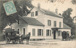 POUGUES LES EAUX - La Gare. - Gares - Sans Trains