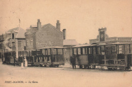 FORT MAHON - La Gare. - Stations - Met Treinen