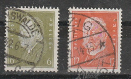 1932 - REICH   Mi No  465/466 - Used Stamps