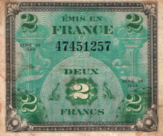 Billet 2 Deux Francs émis En France, Série De 1944 Avec Drapeau Français - N° 47451257 - Non Classificati