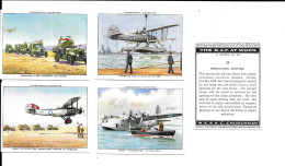 BD07 - SERIE COMPLETE 48 CARTES CHURCHMAN - THE ROYAL AIR FORCE AT WORK - 1939-45