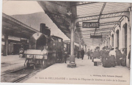 AIN - 50 - Gare De BELLEGARDE - Arrivée De L'Express De Genève Et Visite De La Douane - Bellegarde-sur-Valserine