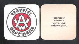 Bierviltje - Sous-bock - Bierdeckel : WESTMALLE -  TRAPPIST  (B 571) - Portavasos