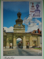 CARTE MAXIMUM CARD LA PORTE SAINT PIERRE DE PONTARLIER DOUBS FRANCE Obliteration1er Jour Illustrée - 2000-2009