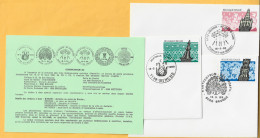 (6) Spéciale Dentelle 1-3-1989 Timbres 2315/17 - Other & Unclassified