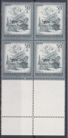 1975 , Mi 1475 ** (4) -  4er Block Postfrisch - Freimarke : Schönes Österreich - Mayrhofen Im Zillertal , Tirol - Unused Stamps