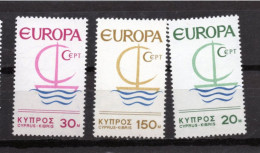 (alm10) EUROPA CEPT  1966 Xx MNH  CHYPRE CYPRUS - Nuovi