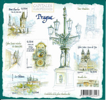 Feuillet N° 4402 Capitales Européennes Prague De 2008 Classeur Bordeaux - Ungebraucht