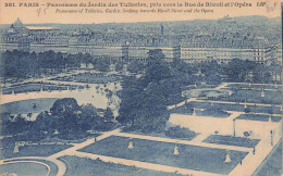 PARIS : PANORAMA DU JARDIN DES TUILERIES - Autres Monuments, édifices