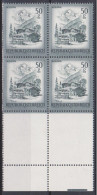 1975 , Mi 1475 ** (6) -  4er Block Postfrisch - Freimarke : Schönes Österreich - Mayrhofen Im Zillertal , Tirol - Unused Stamps