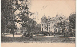 *** 75  *** PARIS  Un Coin Des Champs Elysées écrite  TTB - Other Monuments