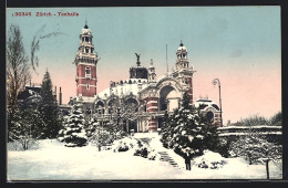 AK Zürich, Verschneite Tonhalle Im Winter  - Andere & Zonder Classificatie