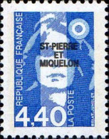 SPM Poste N** Yv: 589 Mi:667 Marianne De Briat-Jumelet - Unused Stamps