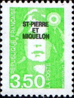 SPM Poste N** Yv: 588 Mi:666 Marianne De Briat-Jumelet - Unused Stamps