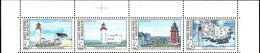 SPM Poste N** Yv: 563/566 Les Phares Bord De Feuille - Unused Stamps