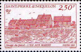 SPM Poste N** Yv: 542 Mi:615 Images Du Passé: Lîle Aux Marins - Unused Stamps