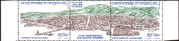 SPM Poste N** Yv: 530A Mi:602Zf Vue Générale De Saint-Pierre Bord De Feuille - Unused Stamps