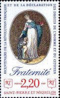 SPM Poste N** Yv: 501 Mi:574 Fraternité - Unused Stamps