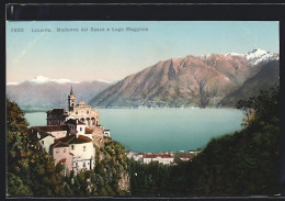 AK Locarno, Madonna Del Sasso E Lago Maggiore  - Locarno