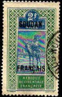 Soudan Poste Obl Yv: 35 Mi:46 Méhariste Targui (Beau Cachet Rond) - Used Stamps
