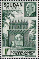 Soudan Poste N** Yv:129/130 Philippe Pétain & Porte Résidence De Djenné - Unused Stamps