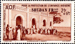 Soudan Avion N** Yv: 7 Mi:138 Dispensaire à Mopti - Unused Stamps