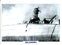 Fiche Navires De Guerre Navires De Ligne ETATS UNIS 1941  - OKLAHOMA - Otros & Sin Clasificación