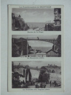 50 : Le Transformations De Granville - Entrée De La Plage - Passerelle ( 1905 ) - La Tranchée Des Anglais ( 1862 ) - Granville