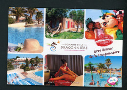 CPM: 34 - VIAS/MER -  DOMAINE DE LA DRAGONNIÈRE - CAMPING VILLAGE CLUB - Other & Unclassified