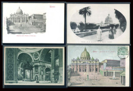 Vaticano - Dieci Cartoline Antiche - Rif. 2 - Vaticano