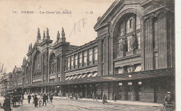 *** 75  ***  PARIS  La Gare Du Nord   écrite TTB - Autres Monuments, édifices