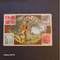 Chromos Alcide Picard & Fils  ** Timbres La Poste Samoa  Chasseur - Otros & Sin Clasificación