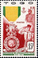 Togo Poste N** Yv:255 Mi:219 Centenaire De La Médaille Militaire - Ungebraucht