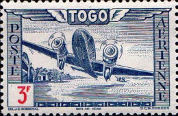 Togo Avion N** Yv:12 Mi:180 Bimoteur Au Décollage - Unused Stamps