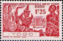 Togo Poste N** Yv:175/176 Exposition Internationale New York - Ongebruikt