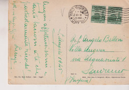 VARESE FRANCOBOLLO COMMEMORATIVO STORIA POSTALE REPUBBLICA SOCIALE VIGGIU' 1945 - Varese