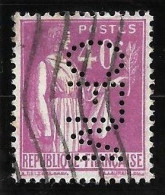 1 04	20	07	N°	281	Perforé	-	CFM 120	-	Cie FRANCAISE Des METAUX - Used Stamps