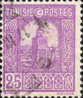 Tunisie Poste Obl Yv:128 Mi:128 Grande Mosquée Tunis (cachet Rond) - Gebraucht